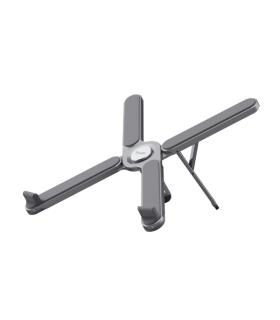 Trust Macy Soporte Plegable para Portatiles - Soporta Hasta 20Kg - Portatiles Hasta 17.3" - Cuerpo de Aluminio