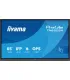 IIYAMA 65" IFP OS-FREE, 40-PTSIR+ WITH,AG / BACTERIA COATING UHD MM 2X20W FRONT+20W SBUW, VGA, HDMI 2X, DP, USB-C 65W PD, PC SLO