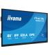 IIYAMA 86" (EDLA)/ANDROID 14,8 CORE SOC, 8/128GB, 40-PTS UHD , NFC, PIR , MM 2X20W +20W SBUW, 2XHDMI, USB-C / HDMI,DP, 2XUSB-C10