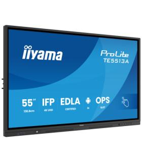 IIYAMA 55" (EDLA)/ANDROID 14,8 CORE SOC, 8/128GB, 40-PTS UHD , NFC, PIR , MM 2X20W +20W SBUW, 2XHDMI, USB-C / HDMI,DP, 2XUSB-C10