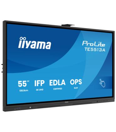 IIYAMA 55" (EDLA)/ANDROID 14,8 CORE SOC, 8/128GB, 40-PTS UHD , NFC, PIR , MM 2X20W +20W SBUW, 2XHDMI, USB-C / HDMI,DP, 2XUSB-C10
