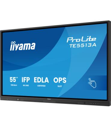 IIYAMA 55" (EDLA)/ANDROID 14,8 CORE SOC, 8/128GB, 40-PTS UHD , NFC, PIR , MM 2X20W +20W SBUW, 2XHDMI, USB-C / HDMI,DP, 2XUSB-C10