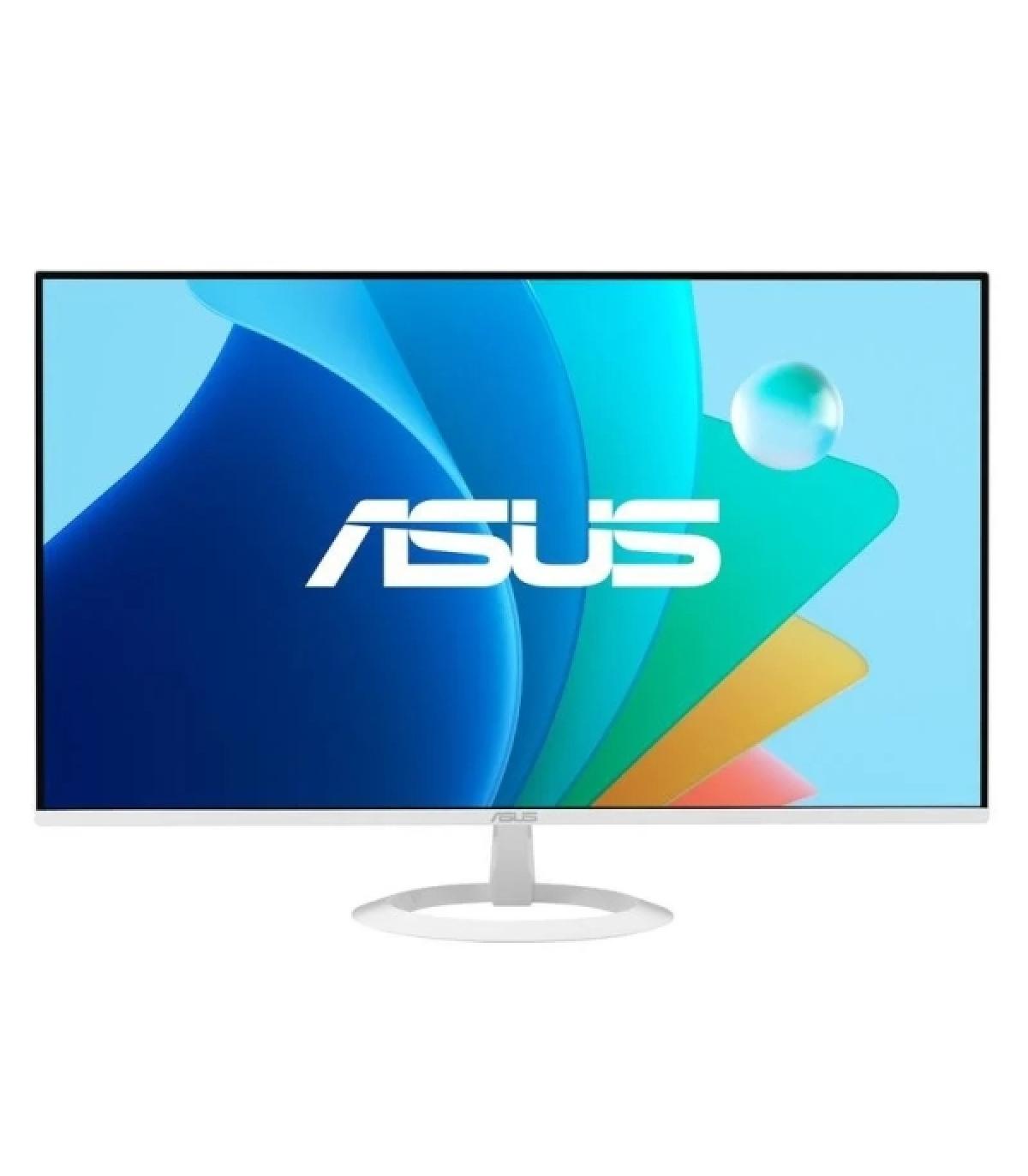 Asus Monitor 23.8" IPS FullHD 120Hz - Respuesta 1ms - 16:9 - HDMI, VGA, Audio - VESA 75x75mm - Color Blanco