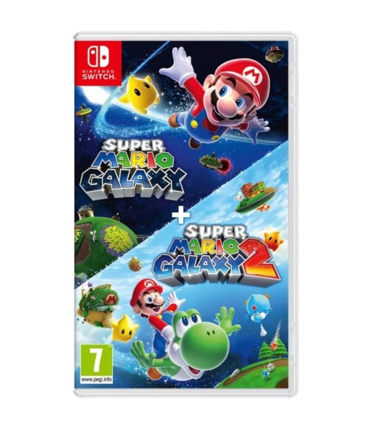 Nintendo Pack de Videojuegos Super Mario Galaxy y Super Mario Galaxy 2 para Consola Nintendo Switch - Genero Plataformas/Aventur