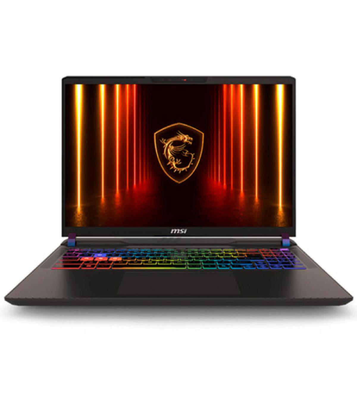 MSI PORTATIL VECTOR 16 HX AI A2XWIG-680ES. 16" QHD+(2560x1600) 240HZ. ULTRA 9 275HX. RTX 5080 GDDR7 16GB. 32GB*2. 1TB*1. W11 HOM