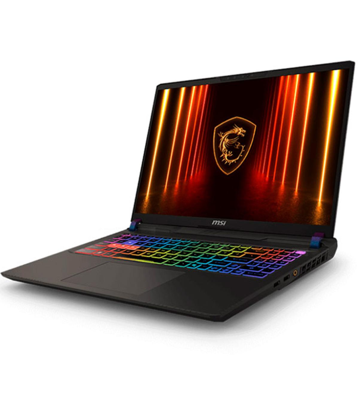 MSI PORTATIL VECTOR 16 HX AI A2XWIG-680ES. 16" QHD+(2560x1600) 240HZ. ULTRA 9 275HX. RTX 5080 GDDR7 16GB. 32GB*2. 1TB*1. W11 HOM