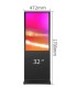 Tótem Publicitario LCD de Interiores 32" no táctil| Alta Definición