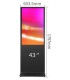 Tótem Publicitario LCD de Interiores 43" no táctil | Alta Definición
